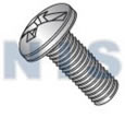 Combination Pan Head Machine Screw Fully Threaded 18 8 Stainless Steel