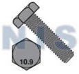 Din 933 10 Point 9 Metric Fully Threaded Cap Screw Plain