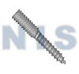 Hanger Bolt Fully Threaded 18 8 Stainless Steel