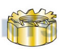 K Lock Nut Zinc Yellow and Bake
