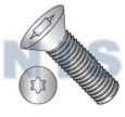 Torx Flat Machine Screw Fully Threaded 18 8 Stainless Steel