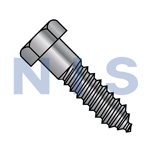 Hex Lag Screw Galvanized Gimlet Point