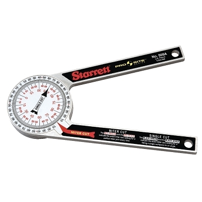L.S. Starrett 505A Series Protractor/Miters