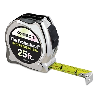 Komelon USA High Viz Professional Inch Engineer Tape Measures