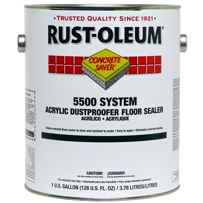 Rust-Oleum® Concrete Saver® 5500 System Acrylic Dustproofer Floor Sealers