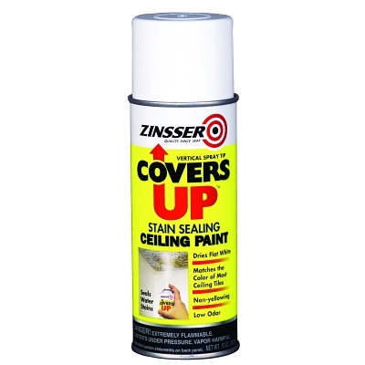 Zinsser® Covers Up Stain Sealing Ceiling Paints