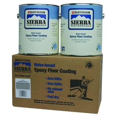 Rust-Oleum® Sierra Performance S40 Water-Based Epoxy Floor Coatings