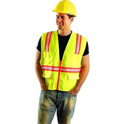 OccuNomix Non-ANSI Contractor Style Solid Vests