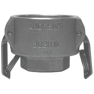 Dixon Valve Andrews Part D Cam and Groove Couplers