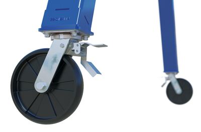 Adjustable Steel Gantry Cranes with Total Locking Casters