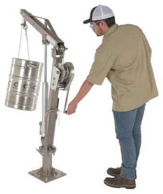 Winch Operated Truck Jib Cranes