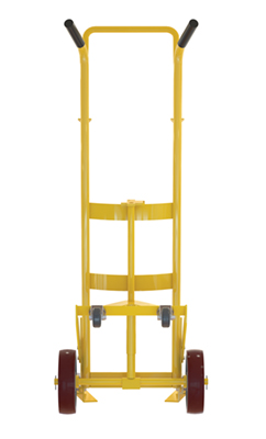 Four-Wheel Drum Trucks with Tilt-Back Spring Assist