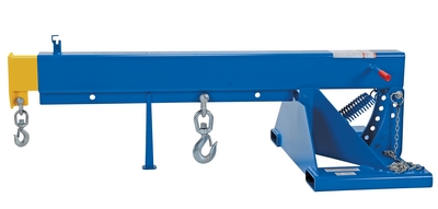 Orbiting Fork Truck Booms